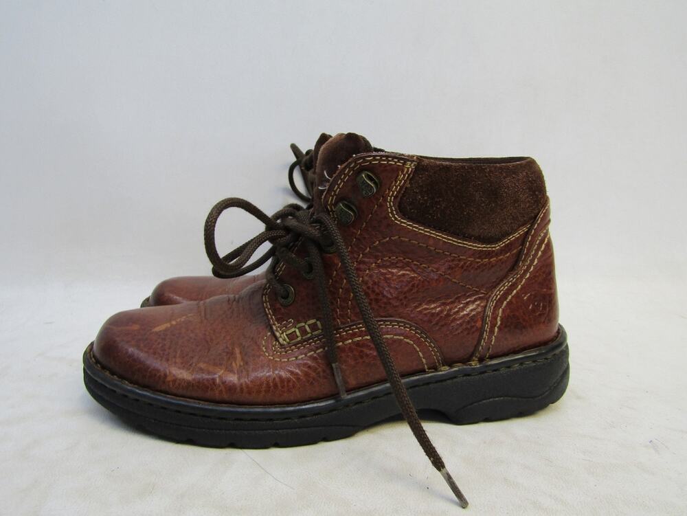 Ariat Womens Size 6.5 M Brown Leather Lace Up Ankle Boots